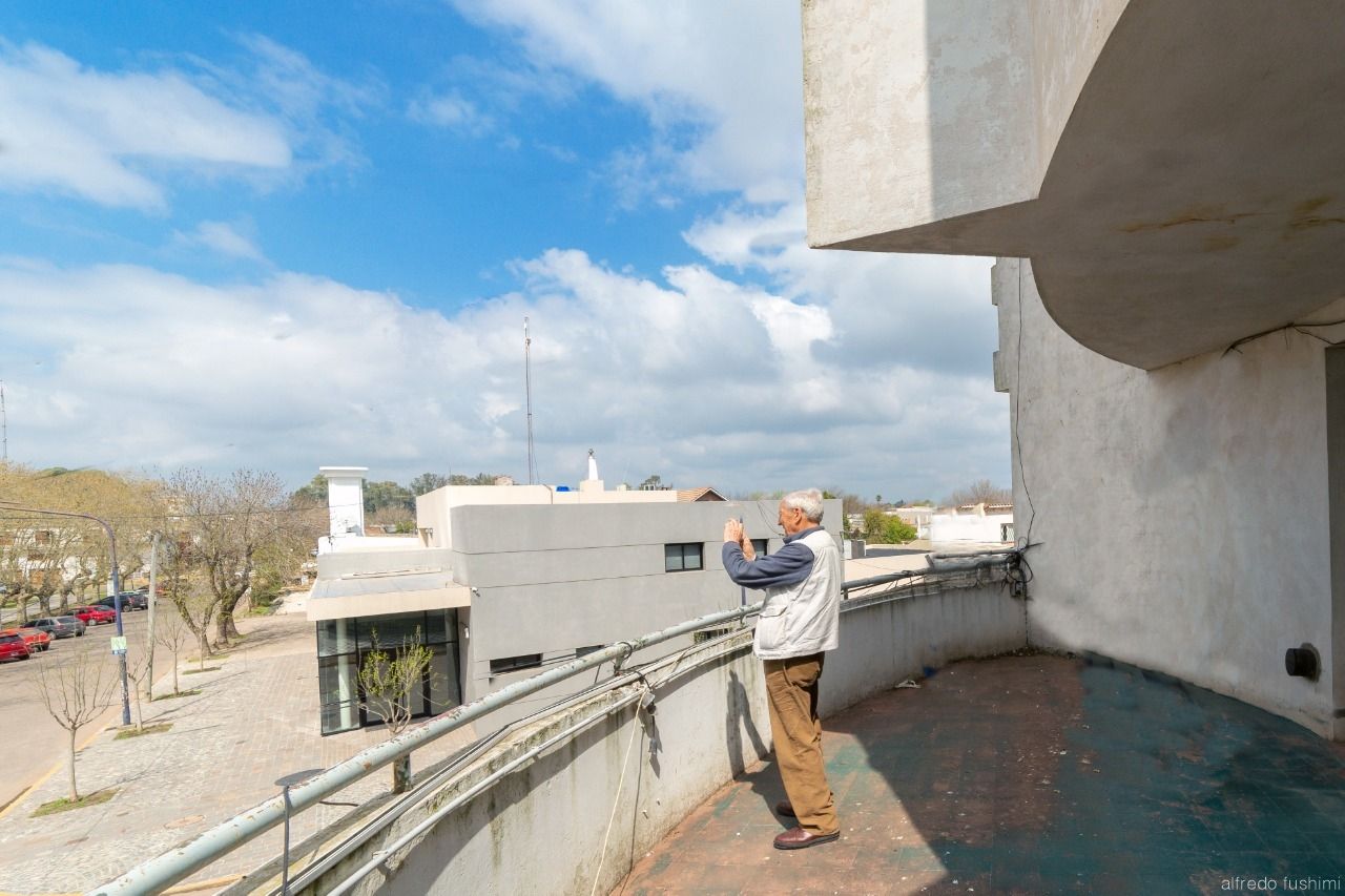 Corradino Tenaglia en Alberti. (Gentileza Alfredo Fushimi)