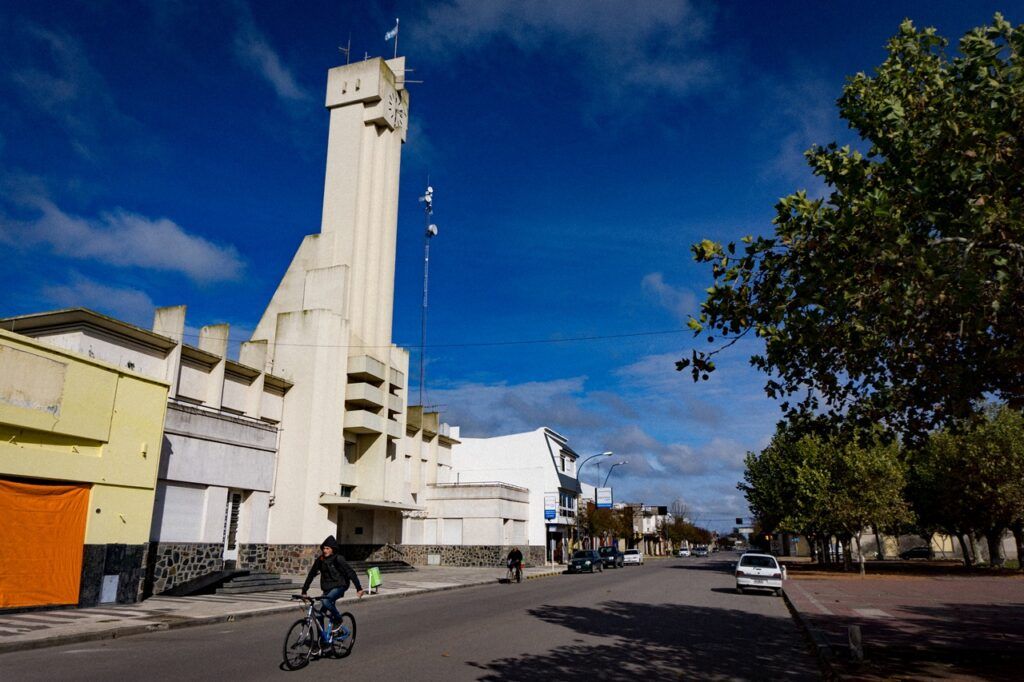 Edificio municipal de Laprida. (DIB | Marcelo Metayer)