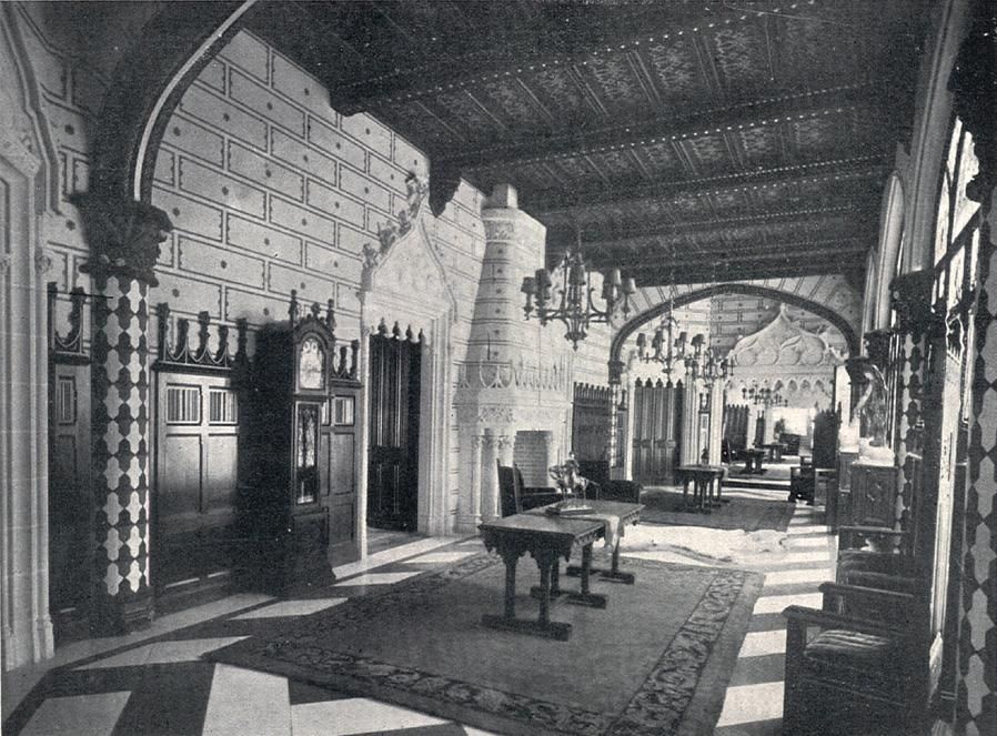 El majestuoso interior del palacio. (Facebook)