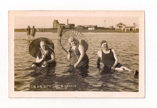 Antigua postal de Villa Epecuén.