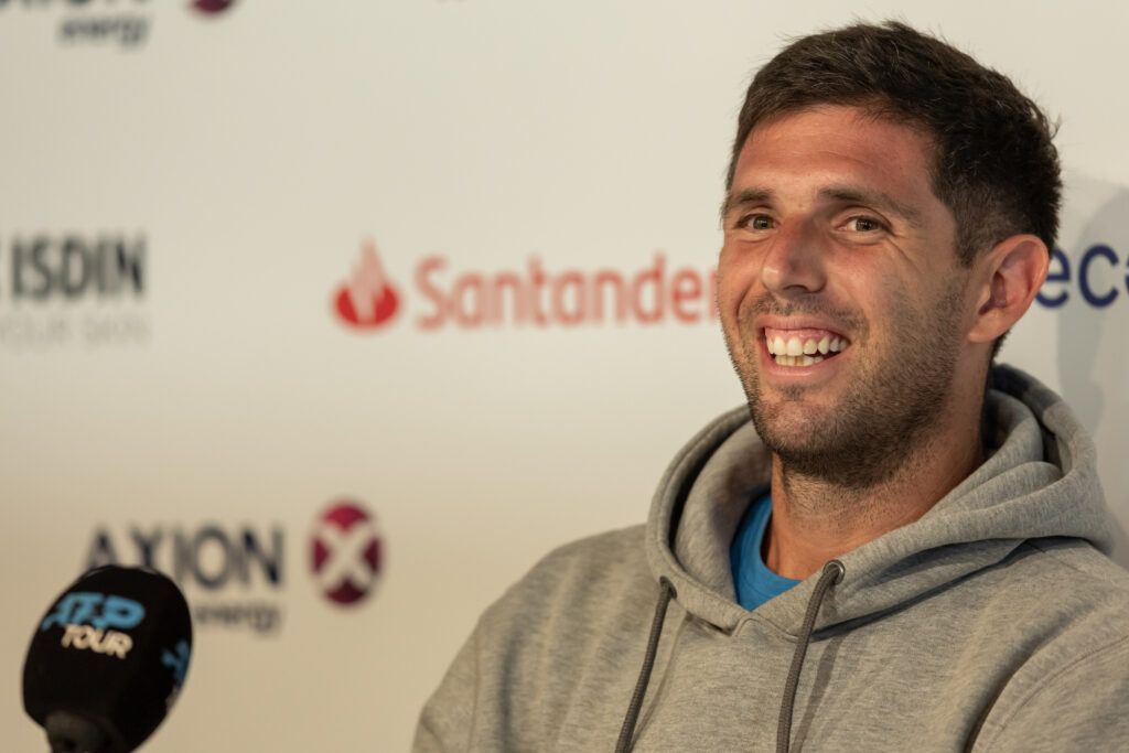 Federico Delbonis última conferencia de prensa