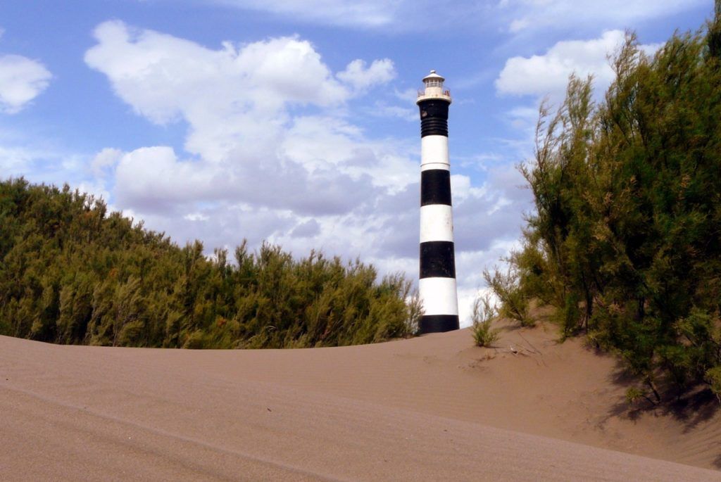 El faro de Claromec&oacute;.