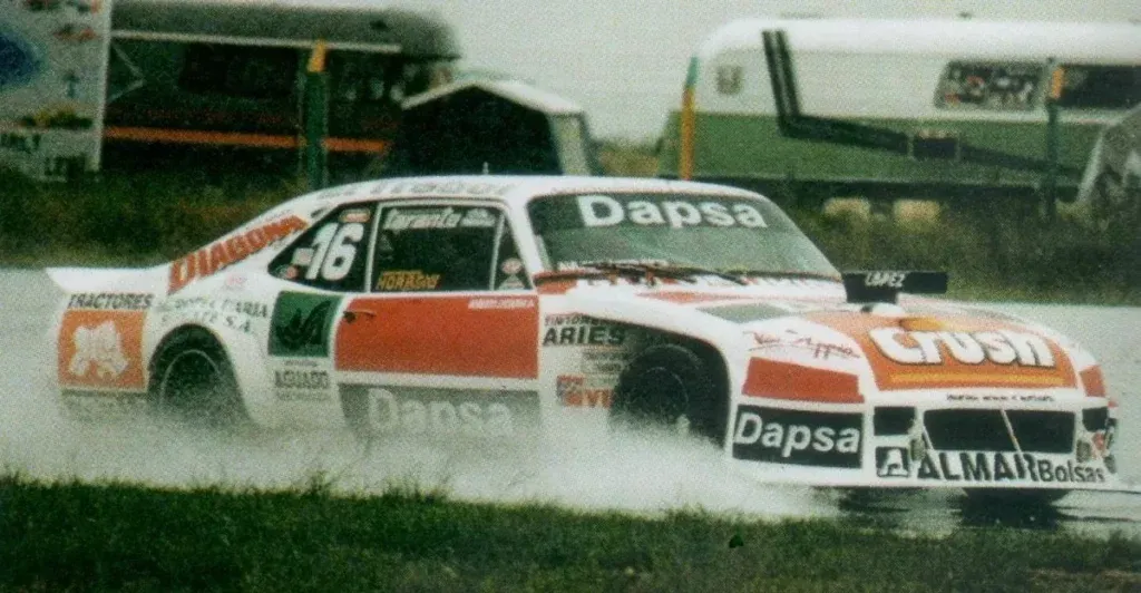 El Chevrolet de Carlos Garrido en 1997.