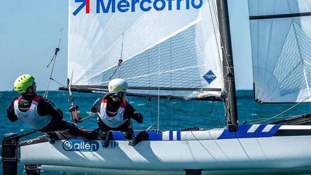 En acción, Eugenia Bosco y Mateo Majdalani. - Instagram -