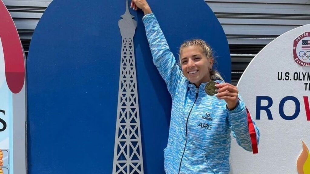 Brenda Rojas logró la clasificación olímpica en abril, en Estados Unidos. - Instagram -