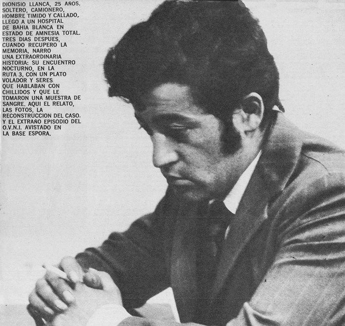 Llanca en la revista Gente del 8 de noviembre de 1973.