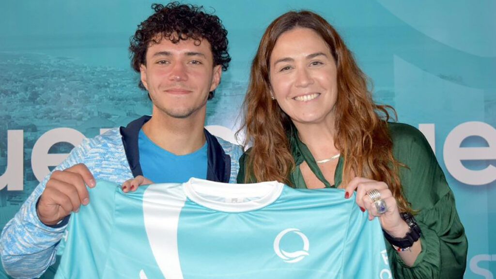 Manuel Tripano cuenta con el apoyo de Puerto Quequén. - Instagram -