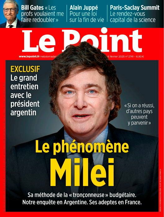 La portada del último número de Le Point. (lepoint.fr)