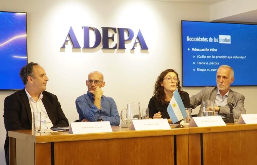 El debate sobre el uso de IA en los medios. (adepa.org.ar)