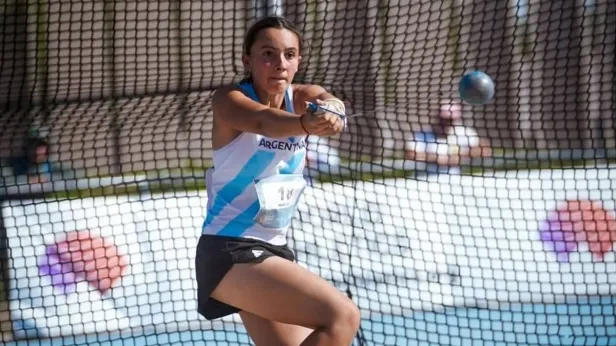 Juana Marino, el año pasado, en el Sudamericano de San Luis. – Instagram –