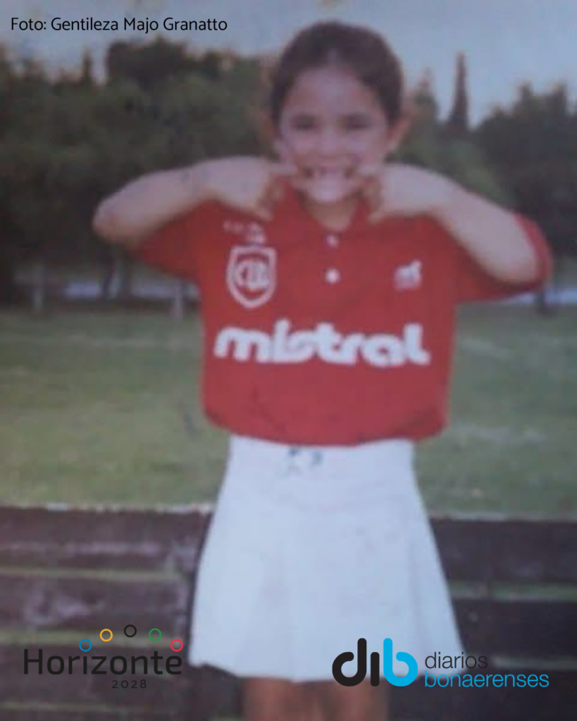 María José Granatto, en el Círculo Universitario de Quilmes.