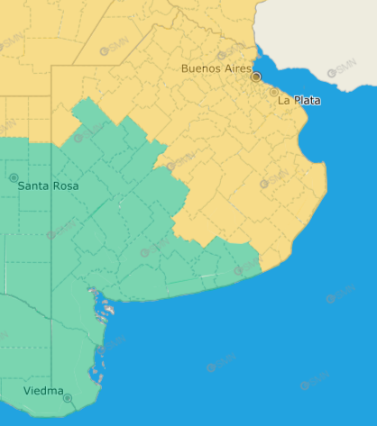 Alerta meteorológica para este martes en la provincia de Buenos Aires.