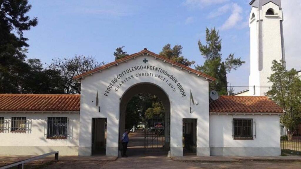 La capilla del Cottolengo de Don Orione data de 1935. (Turismo PBA)