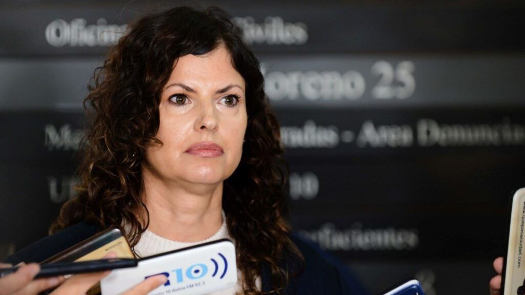 La fiscal bahiense Marina Lara. - Fiscalía -