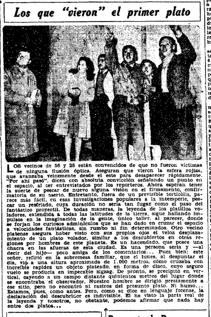 El tema en el diario El Día del 13 de julio de 1947. (DIB | Archivo del autor)