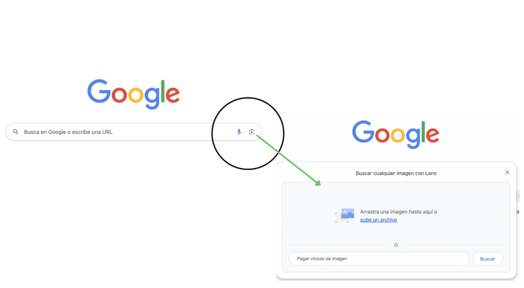 C&oacute;mo buscar una imagen con Google Lens.