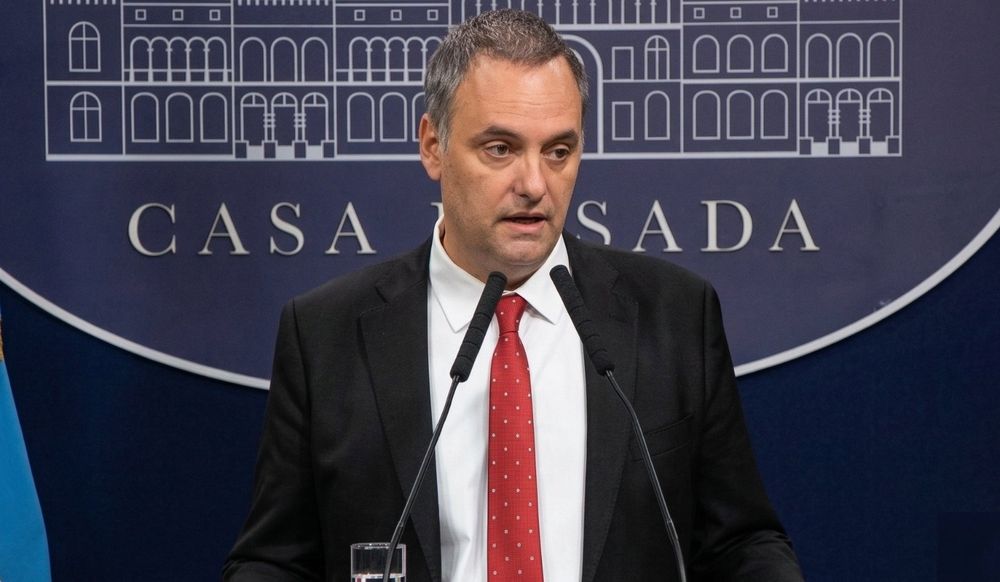 El jefe de Gabinete,&nbsp;Manuel Adorni.