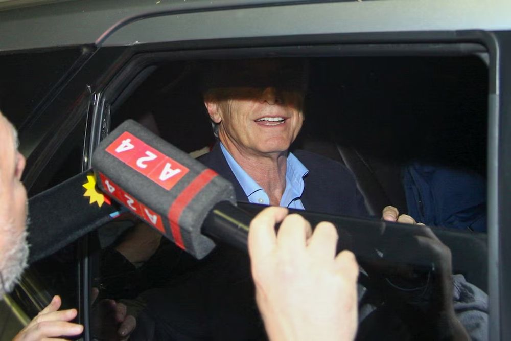 Mauricio Macri no realizó declaraciones a la salida del encuentro con el presidente Javier Milei.