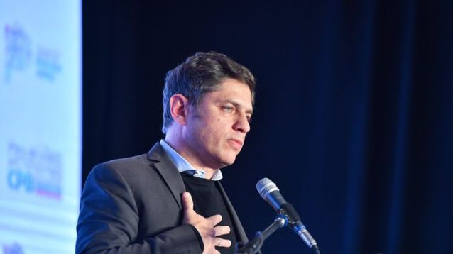 El gobernador de la provincia de Buenos Aires, Axel Kicillof.