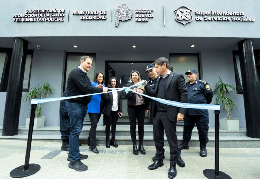 La Provincia inauguró un nuevo espacio para el cuidado de la salud mental en el ámbito policial.