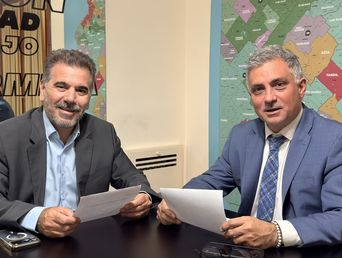 Cristian Ritondo y Sebastián Pareja.&nbsp;