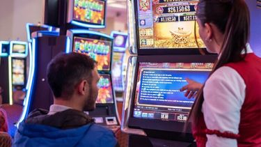 Una imagen del casino central de Mar del Plata.