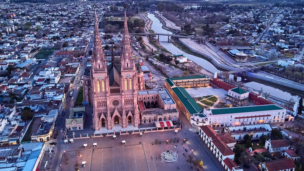 La emblemática Basílica de Luján.