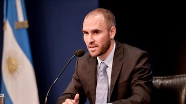 El exministro Martín Guzmán cuando aún estaba en su cargo. (archivo)