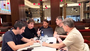 Dante Gebel, en España junto a sindicalistas.&nbsp;