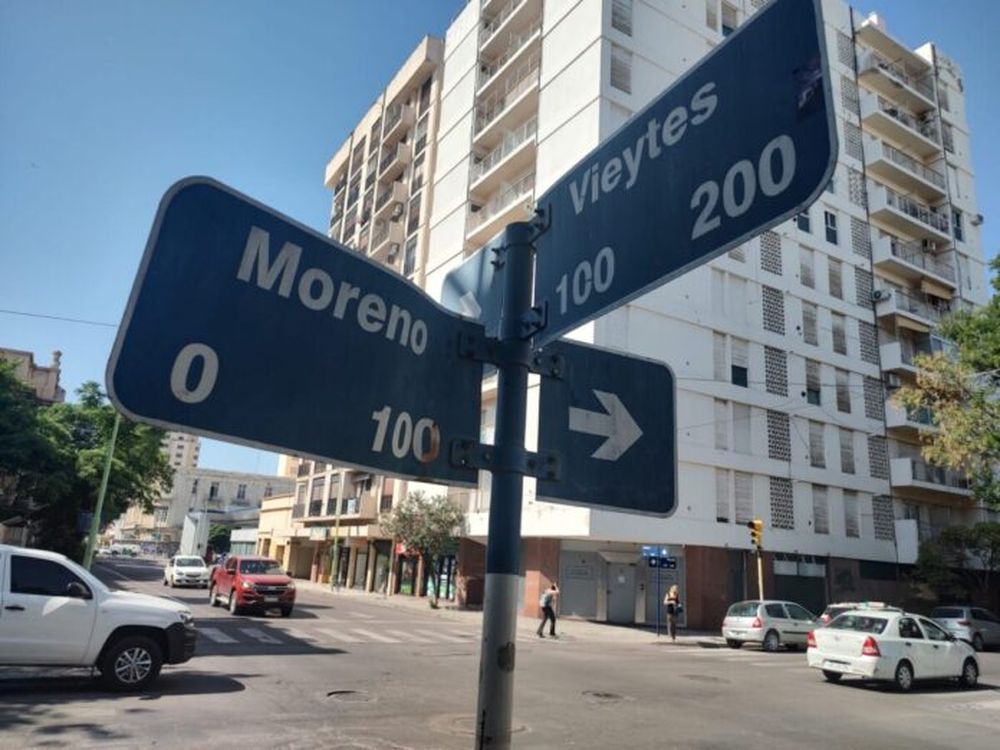 La esquina de Bahía Blanca donde sucedió el ataque del “Hannibal” local. (La Brújula 24)