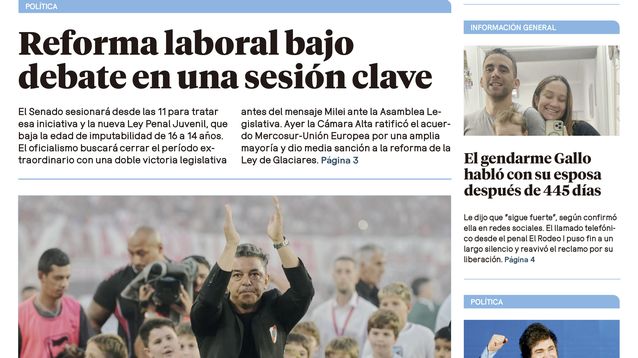 Edición impresa 27/02/2026