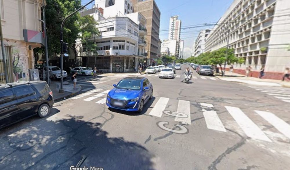 Robo en el centro de La Plata.