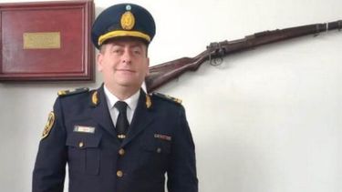 El comisario inspector Luis Senra.