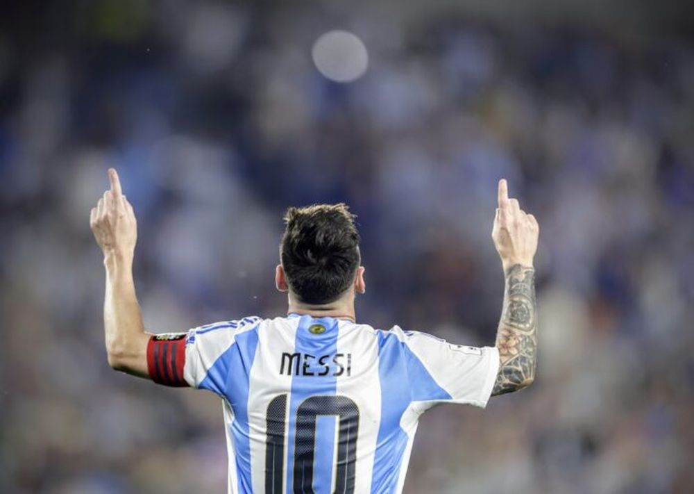 Leo Messi, el capitán y emblema de la Selección.