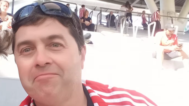 El docente platense Sergio D Alessandro estuvo internado nueve meses tras un violento intento de robo. (Foto: Facebook/ Sergio D´Alessandro).