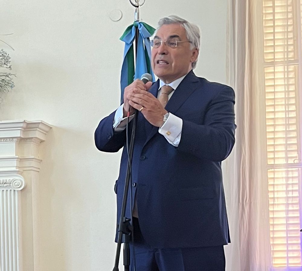 El intendente de Vilegas, Glberto Alegre.&nbsp;