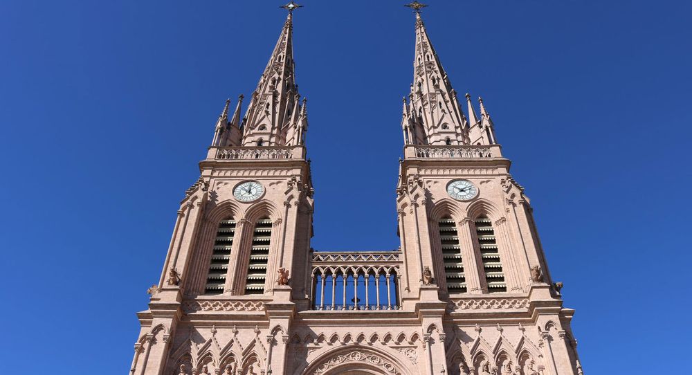 La histórica Basílica de Luján.&nbsp;