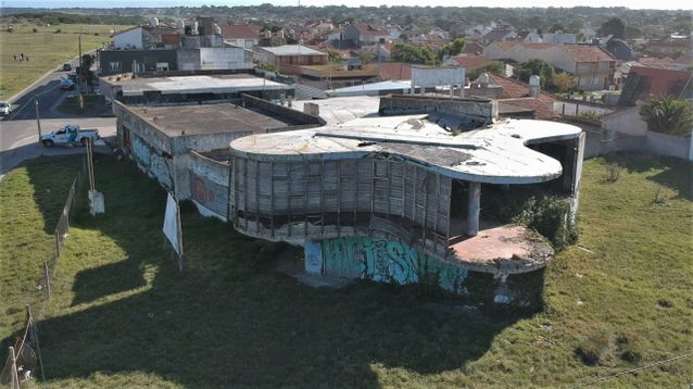 El Parador Ariston quedó abandonado desde 1993.