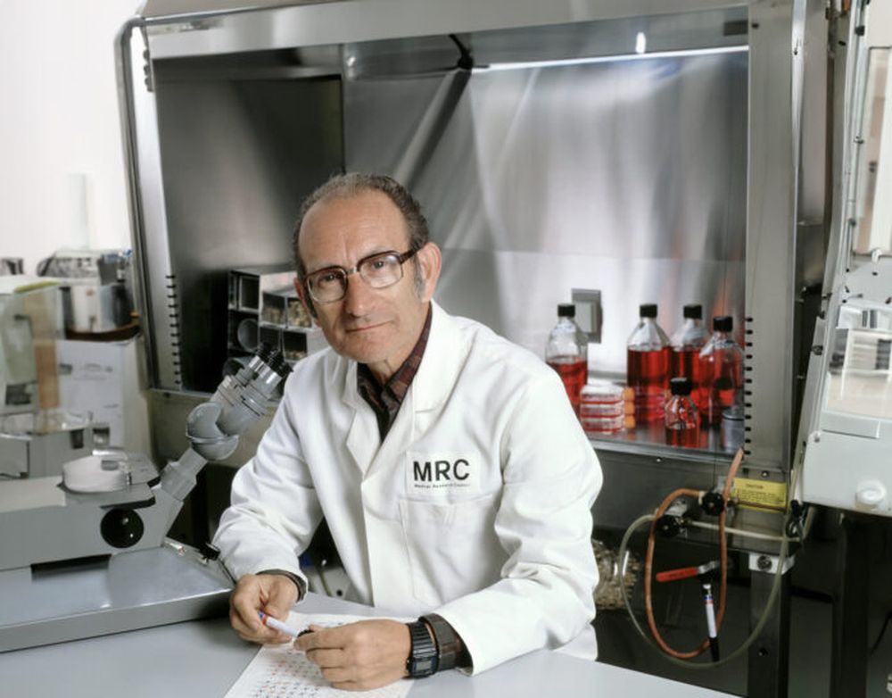 César Milstein recibió el premio Nobel de Medicina un día como hoy, pero de 1984, hace exactamente 40 años.