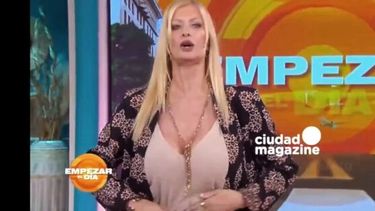 Amalia Yuyito González negó rumores de ruptura con el presidente, Javier Milei. (Captura de TV)