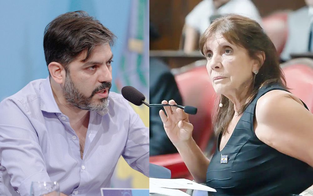 Carlos Bianco y Teresa García.&nbsp;