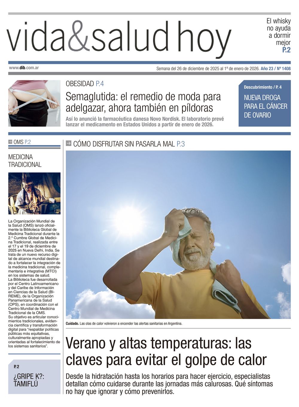 Tapa Vida y Salud 1408