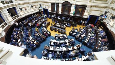 La Cámara de Diputados bonaerense.