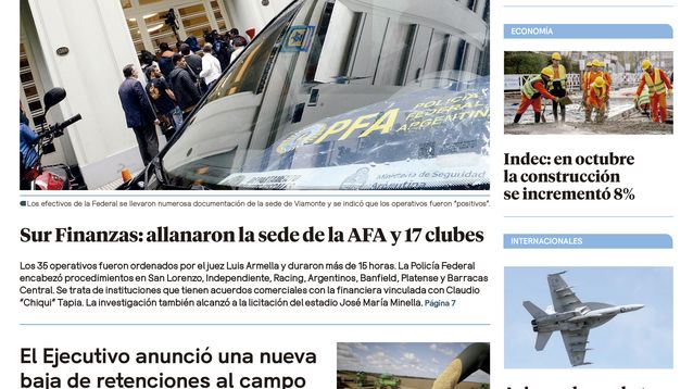 Edición impresa 10/12/2025