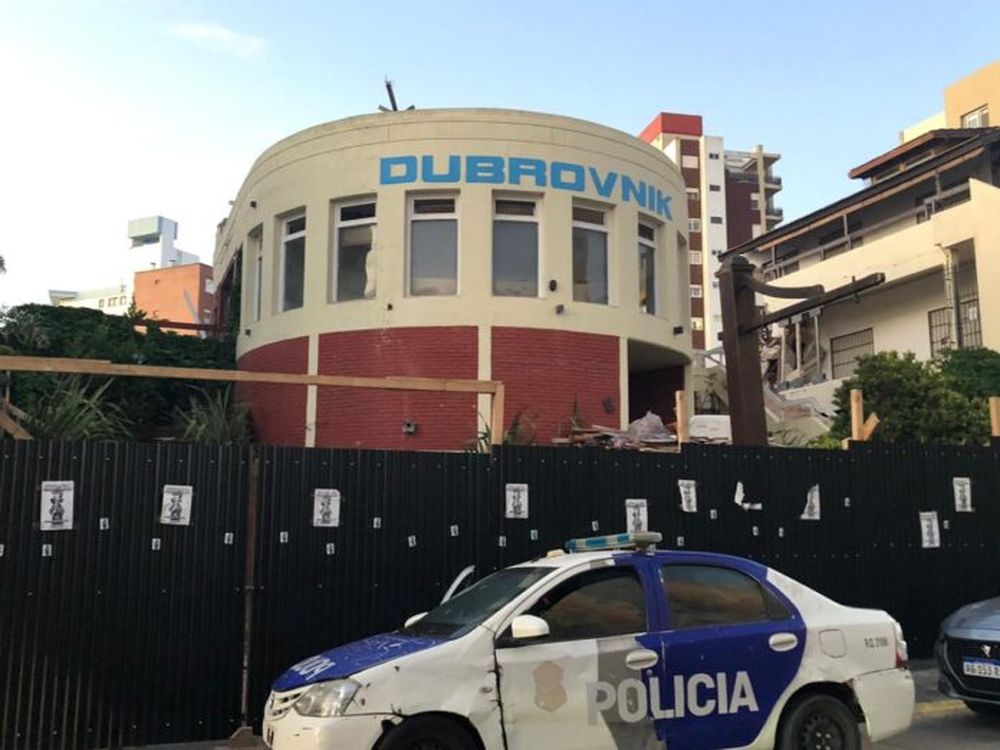 El hotel Dubrovnik se derrumbó la madrugada del 29 de octubre de 2024. (DIB | Victoria Vázquez)