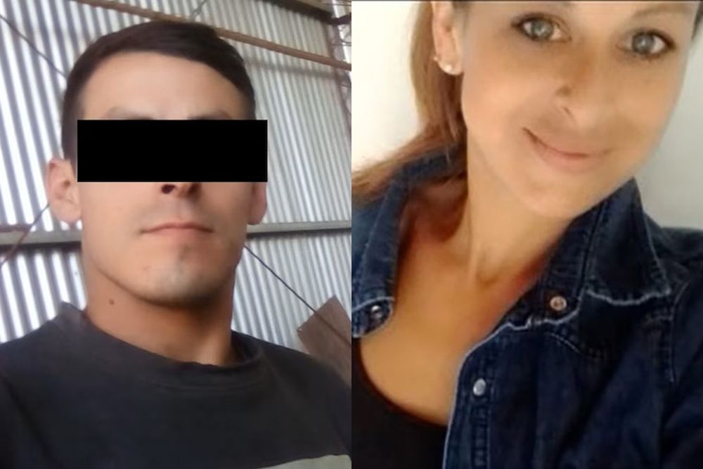 Nelson y Sabrina Berardi, confeso asesino y víctima.