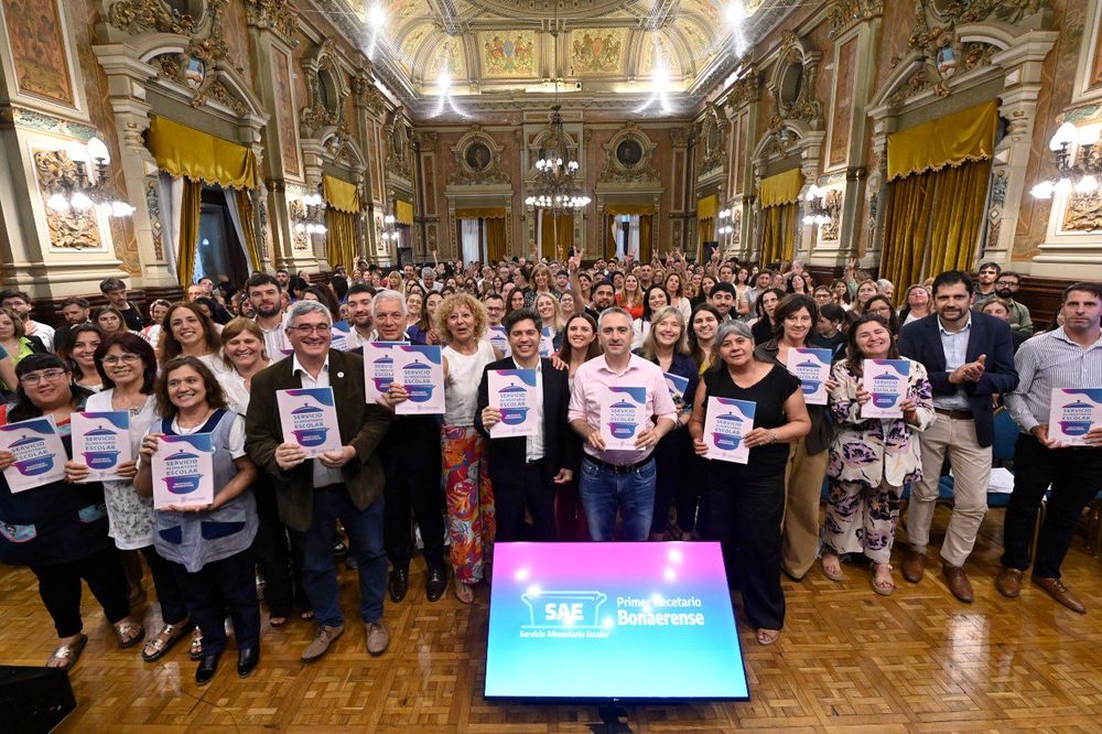 La presentación del material se realizó en la Gobernación bonaerense.&nbsp;