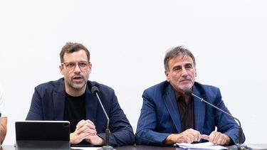 Los diputados De Jesús y Eslaiman, presidente e integrante de la Comisión de Presupuesto.&nbsp;