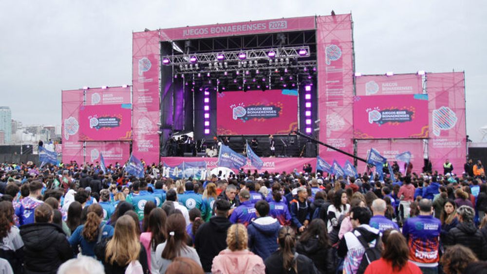 Las finales de los Juegos Bonaerenses en Mar del Plata.
