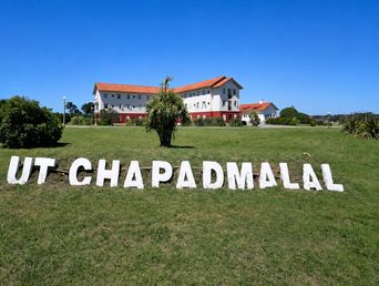 El complejo turístico de Chapadmalal. El complejo turístico de Chapadmalal.